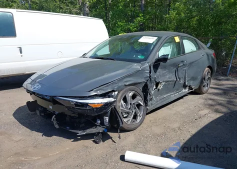 2025 Hyundai Elantra Limited from USA, damaged, VIN KMHLP4DG6SU957604